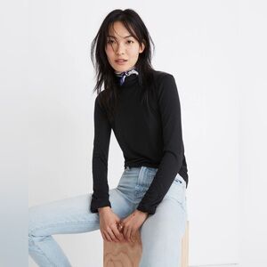 Madewell Ribbed Turtleneck Top